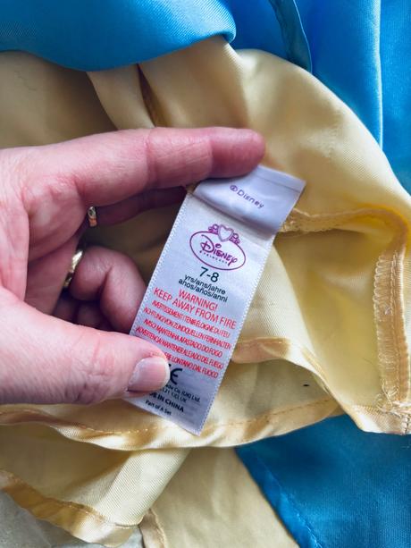 An22/ kostým oboustranný popelka/sněhurka - v.7/8, 