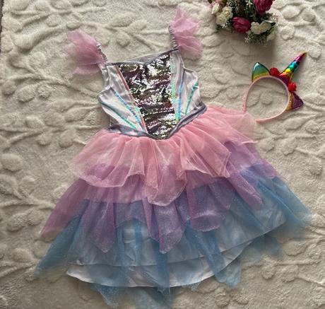 An28/ kostým vila  s čelenkou - v.7/8 let, 