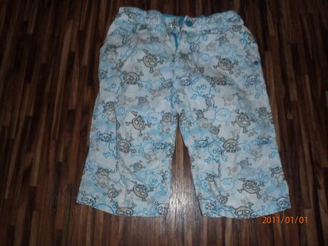 Kraťasy lebka h&m, h&m,116