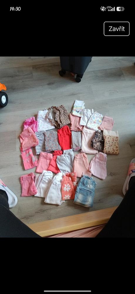 Oblečení holčička 50-86, 50–62