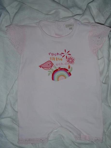 Luxusní značkové letní nohavičkové body s ptáčkem, rocha.little.rocha,68