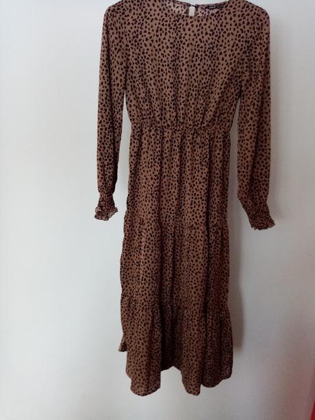 Šaty shein dlouhý rukáv vel. s, s