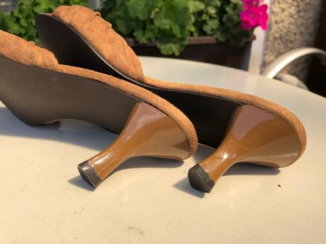 Pantofle hnede 36 venturini, 36