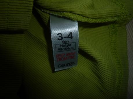 Letní žebrované pružné tílko, george,98