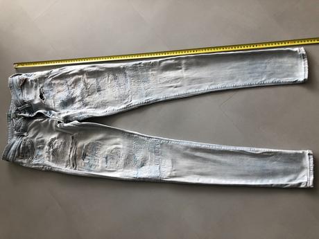 Záplaty džíny replay skinny 26 34, vel.36,s světlé, replay,s