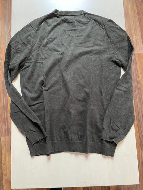 Tmavý khaki svetr, vel l/xl (nebo l pánský), marks, marks & spencer,l