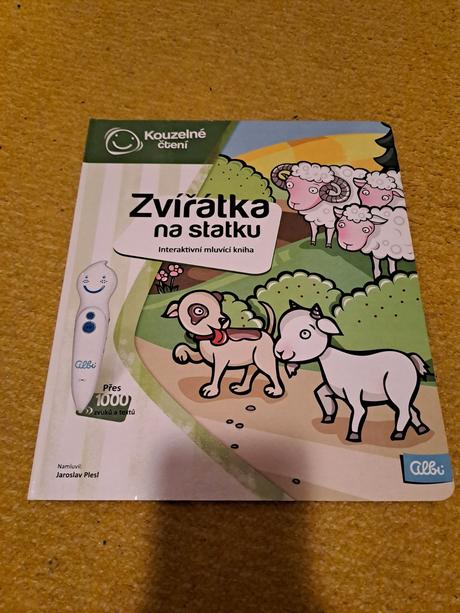 Albi - kouzelné čtení - zvířátka na statku 2-6 let,
