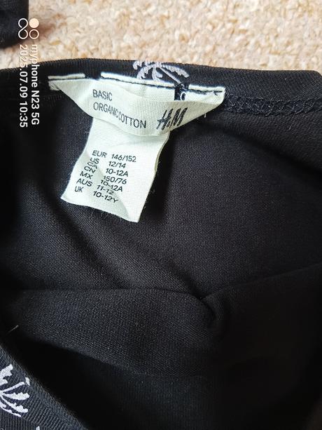 Overal šortky zn."h&m basic" vel."146-152", h&m,146