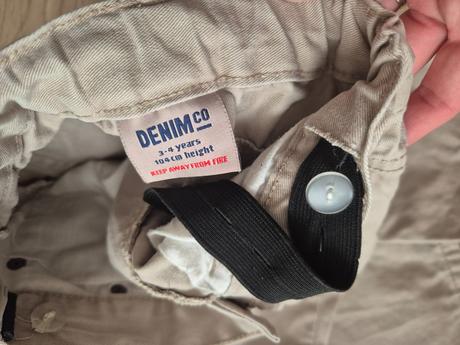 Natahovací džíny denim co. vel. 104, denim co,104