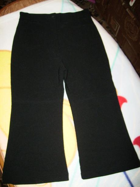 Kalhoty sváteční černé holčičí, 98