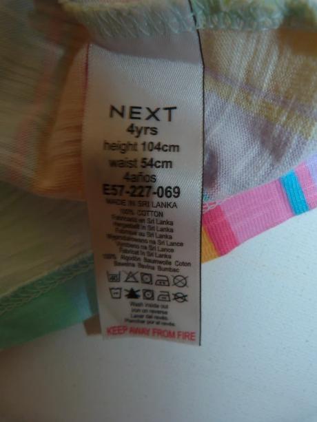 Next bavlněné šatičky vel.104, next,104
