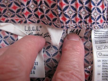 Ležérní letní kalhoty h&m, h&m,116