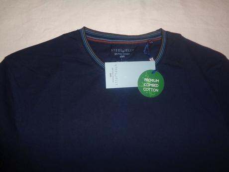 Tmavomodré tričko steel jelly, l / m