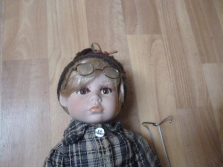 Porcelová panenka kluk vel. 40 cm, 