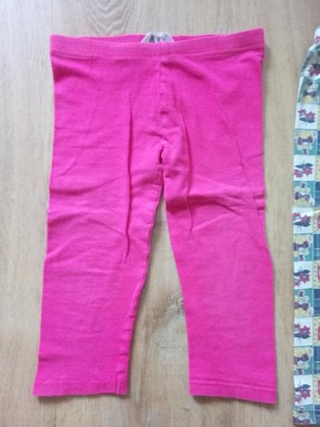 2 x legíny / tenké tepláky, vel 86/92, 92