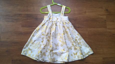 Šaty letní, zn. h&m, bílé, vel.110, h&m,110