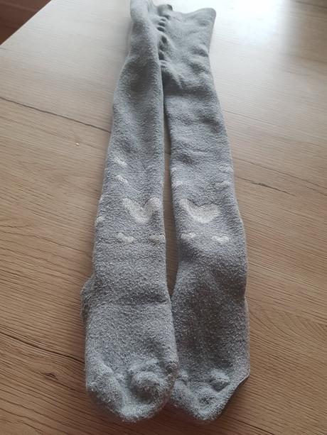 Dívčí zateplené protiskluzové punčocháčky, lupilu,98
