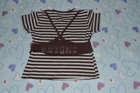 Tričko s vestičkou, vrstevnatý efekt 110/116, , 110