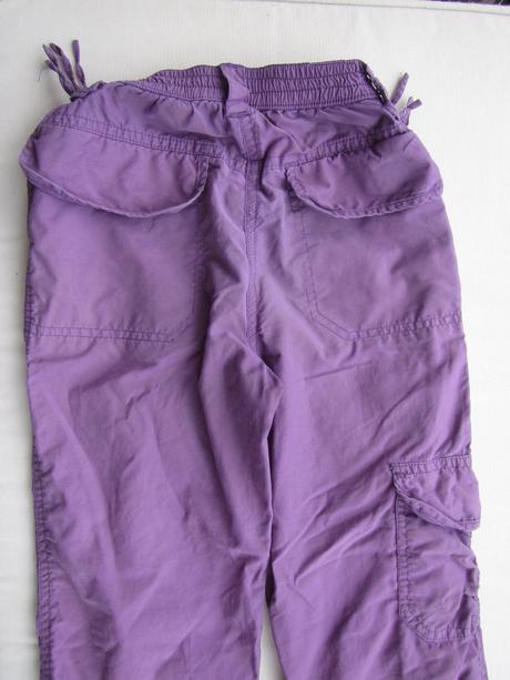 2x plátené kalhoty, lindex a bhs, 116-122, lindex,116