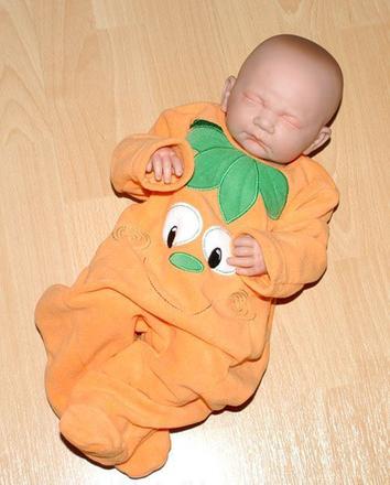 Fleecový overálek na spaní i halloween, george,74