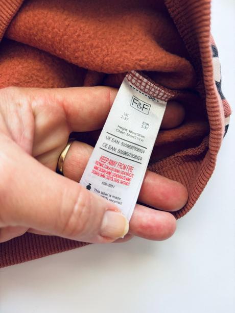 K1/ mikina dívčí - v.2/3 roky, f&f,98