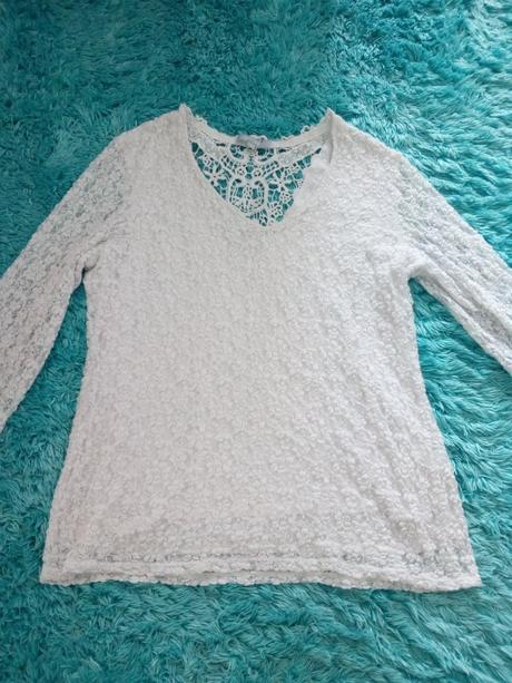 Krajkové triko zn.peruna,vel.l, l