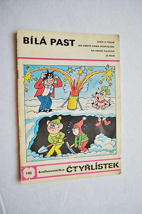 Dětský časopis čtyřlístek 145/ bílá past, 