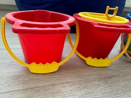 Disney mickey sada na písek - kyblík, lopatka, sít,