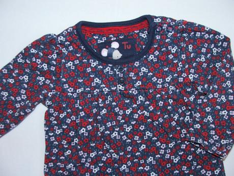 H412 kytičkované tričko vel. 62, tu,62