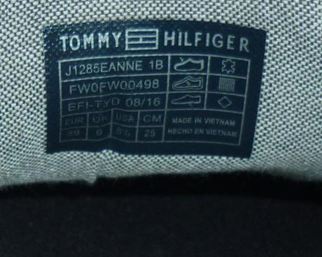 Pudrově růžové dámské kož. tenisky tommy hilfiger, tommy hilfiger,39