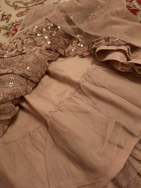 Třpytivá tylová sukně, george,146