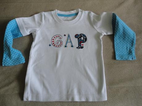 Hezké vrstvené triko gap, vel. 3/4 roky, gap,104