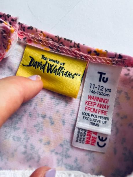 An11/ kostým šaty david walliams - v.11/12 let, 