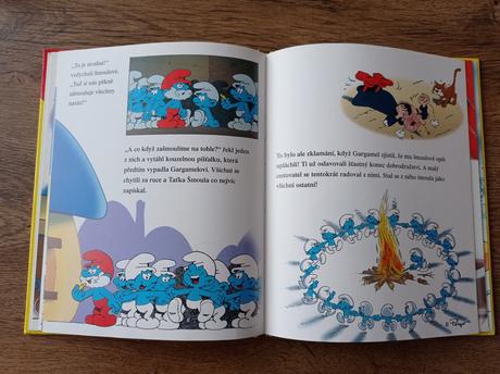 Kniha - šmoulové 2.díl,