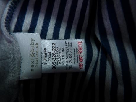 Bavlněné kalhoty vel.68, next,68