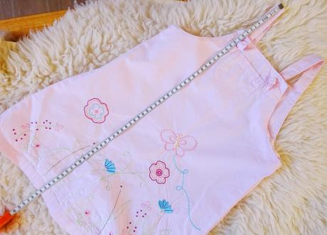 Vyšívaná šatová sukýnka, 110