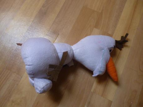Plyšák olaf vel.33 cm, 