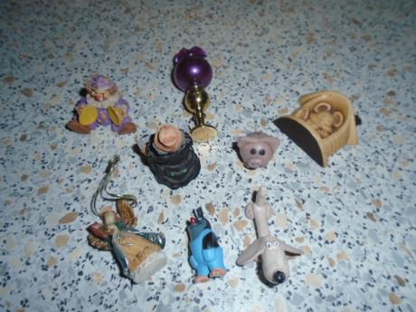 Miniatury do skříňky 8ks,