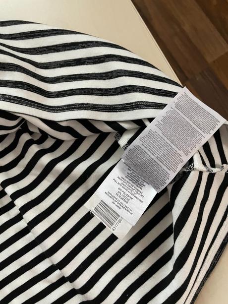 Pruhované šaty s průstřihem zad, vel xs, fb sister, xs