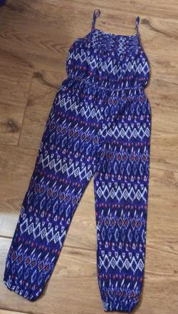 Lehoučký letní kalhotový overal, matalan,134