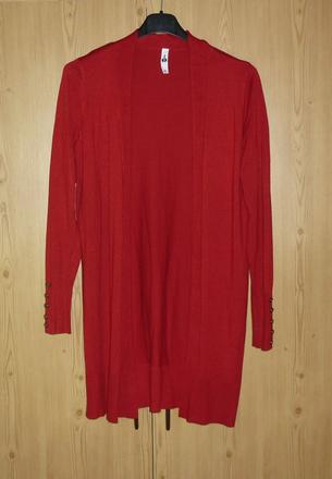 Dámský červený kardigan takko fashion, takko,xs
