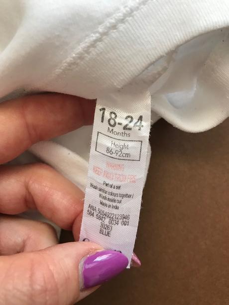 Body vasilo bílé -v.18/24 měs., george,92