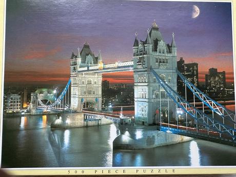 Puzzle tower bridge, 500 dílků,