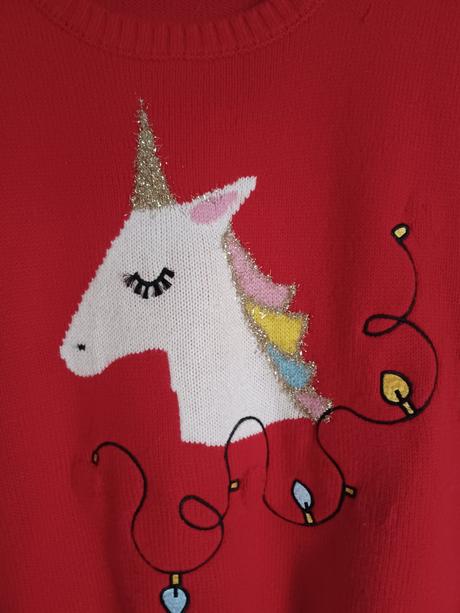 Vánoční svetr reserved s jednorožcem jednorožec un, reserved,152
