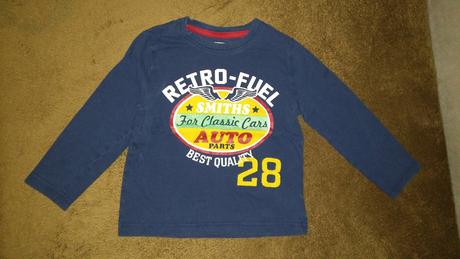 Tričko dlouhý rukáv, f&f,104