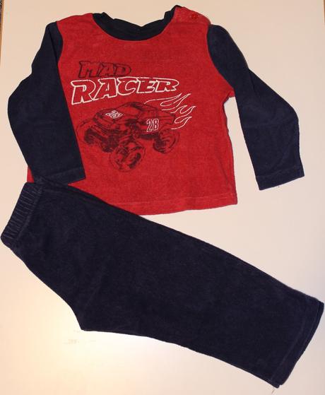 Froté pyžamo, lupilu,86