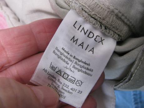 Maskáčové pružné tapered kalhoty maia, lindex,38