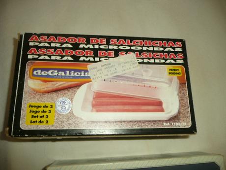 Mikrovlnná trouba nádobí kafe párky vejce,