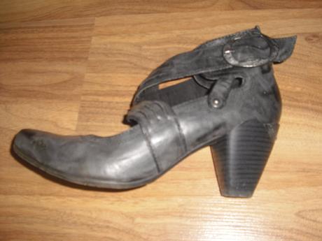 Dámské kožené boty tamaris, tamaris,37