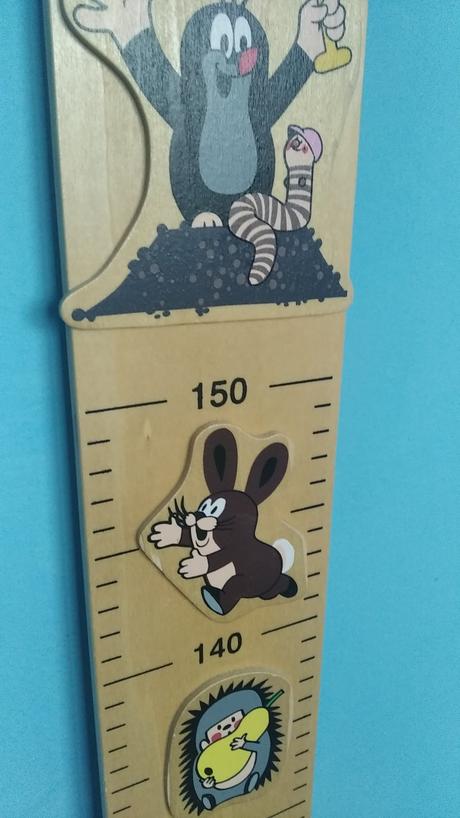 Metr krteček, dřevěný, 